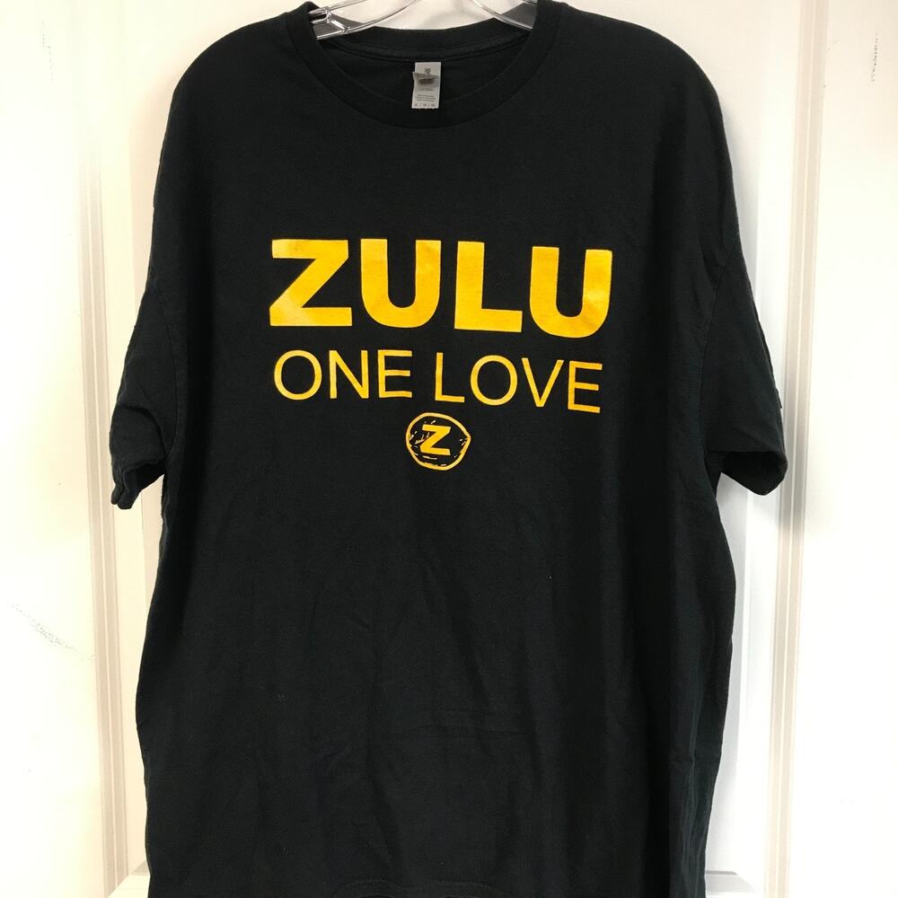ZULU One Love T-Shirt Size XL New Orleans Mardi Gras NOC3432